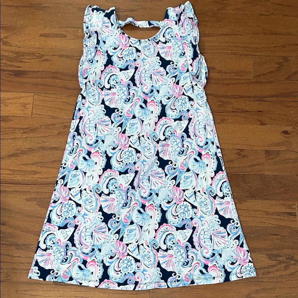 Lilly Pulitzer ruffle sleeve dress
